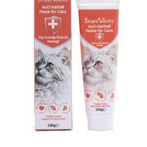 Kedi Macunu Kediler için Doğal Tüy Yumağı Önleme Sindirim destekler 100g.