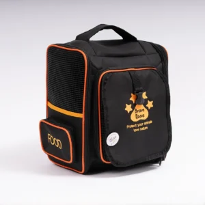 Torik Model Açılabilir Kedi ve Köpek Taşıma Çantası Siyah